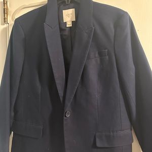 Jcrew navy blue suiting jacket